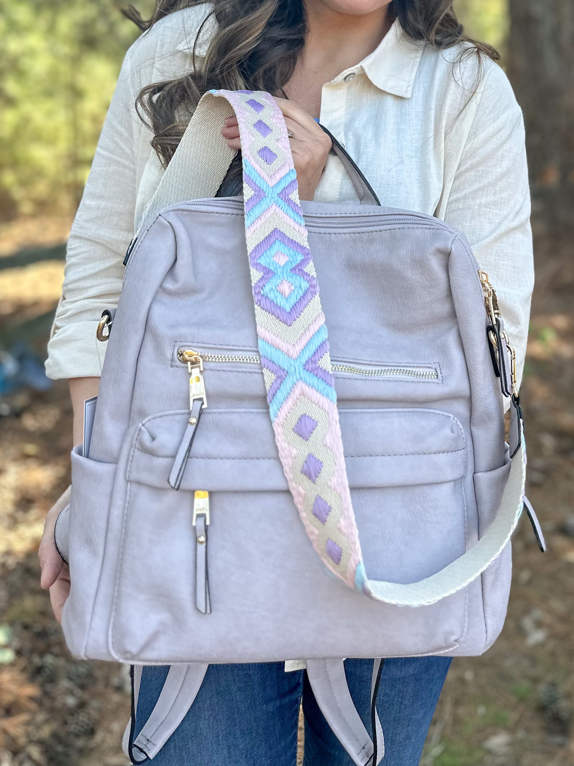Amy Backpack :: Dusty Lavender